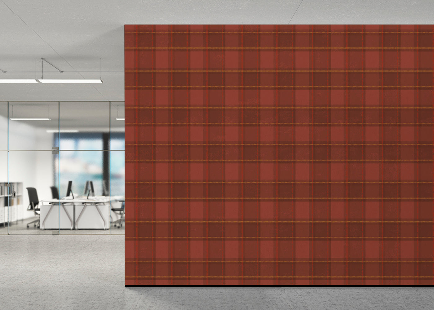 Phat Plaid Mural - MacDuff