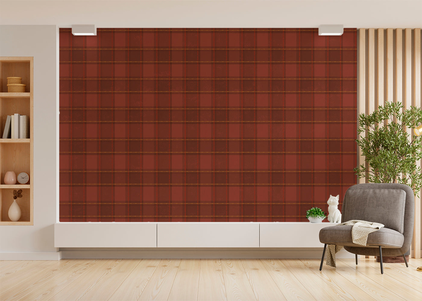 Phat Plaid Mural - MacDuff