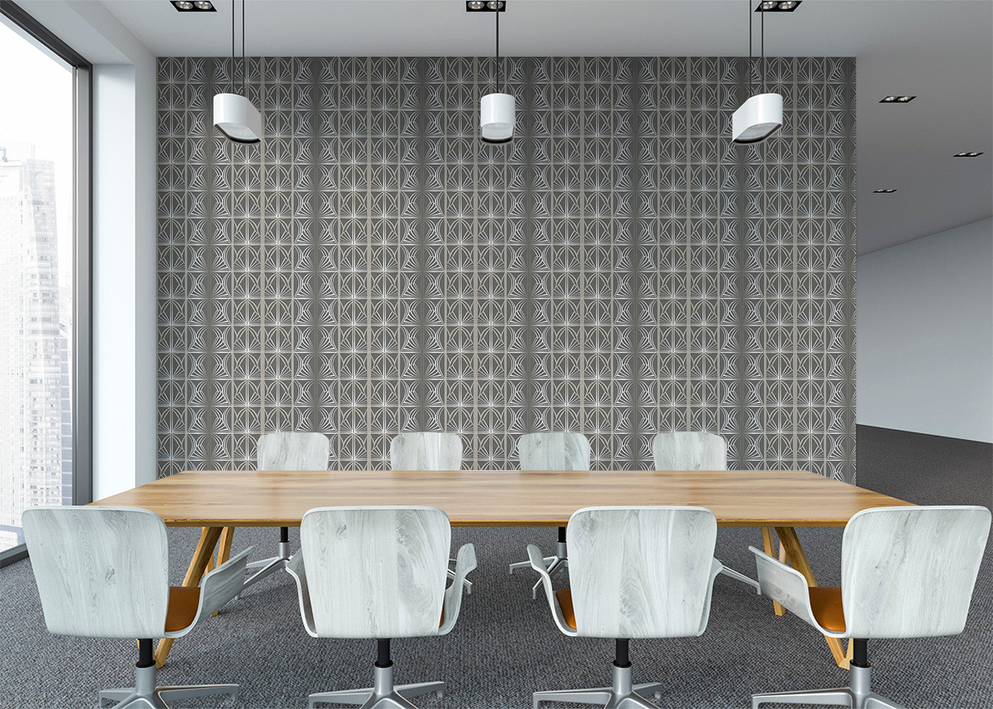 Art Deco - Warm Gray