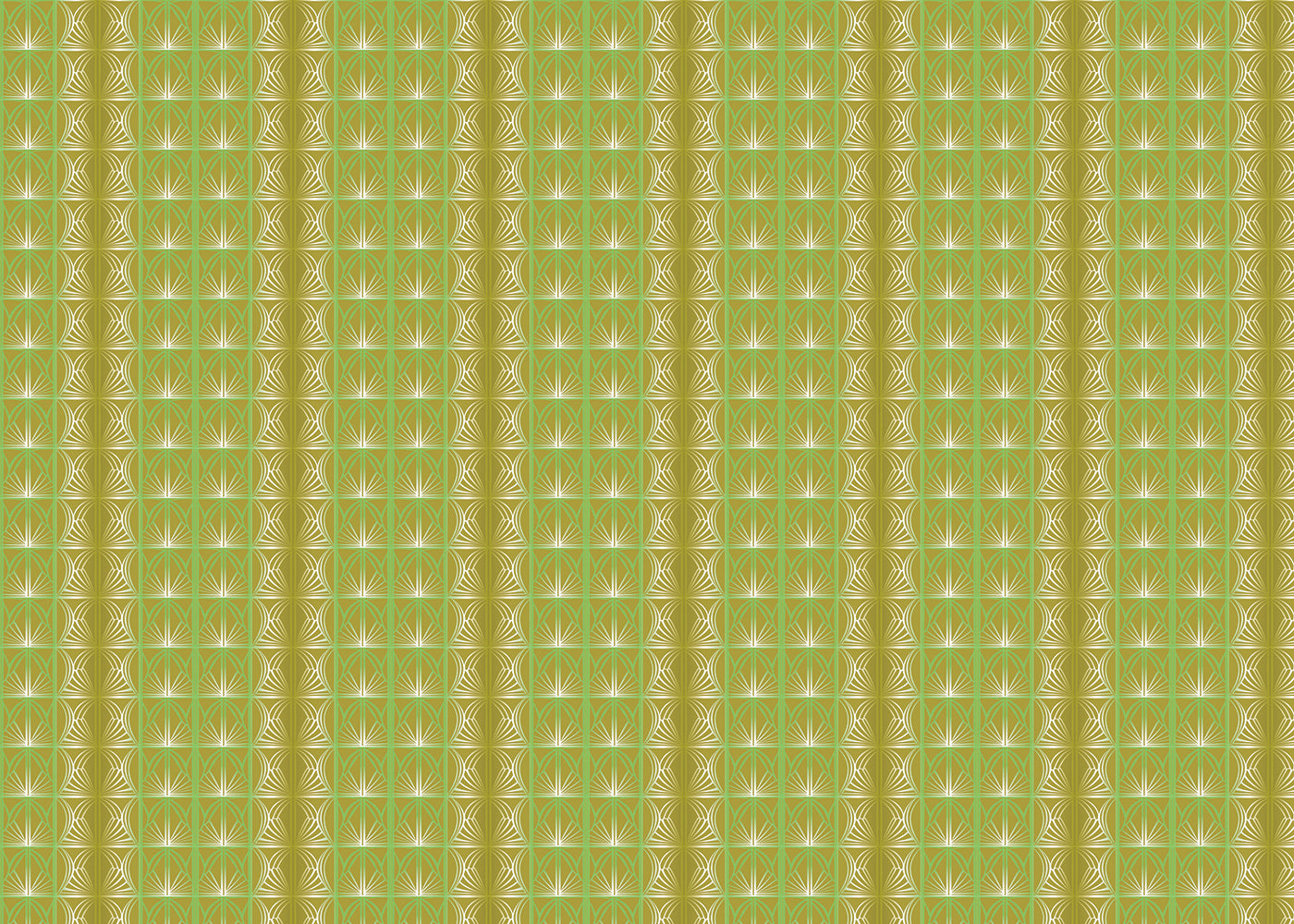 Art Deco - Green - Sample