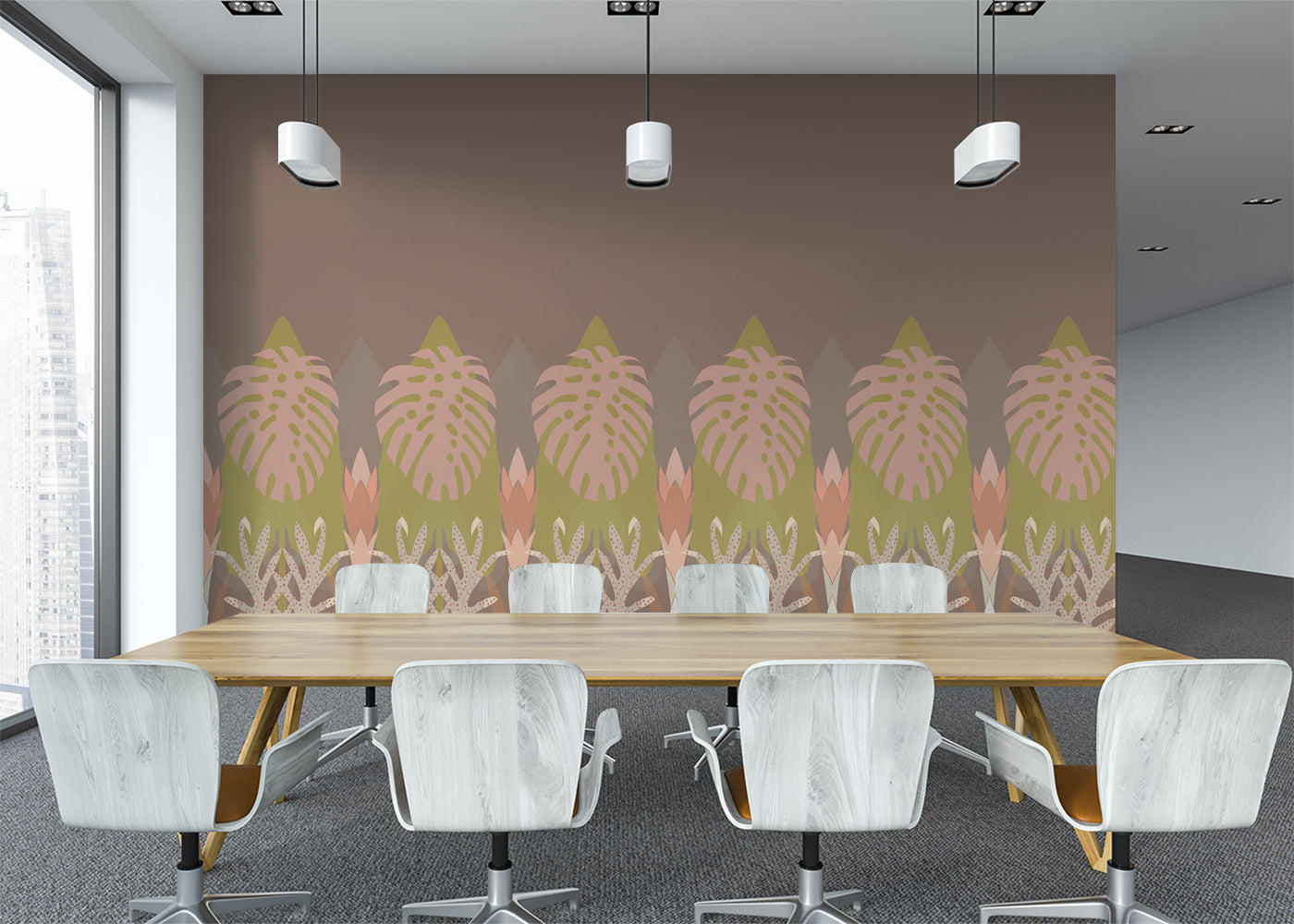 Tropical Wainscot - Salmon