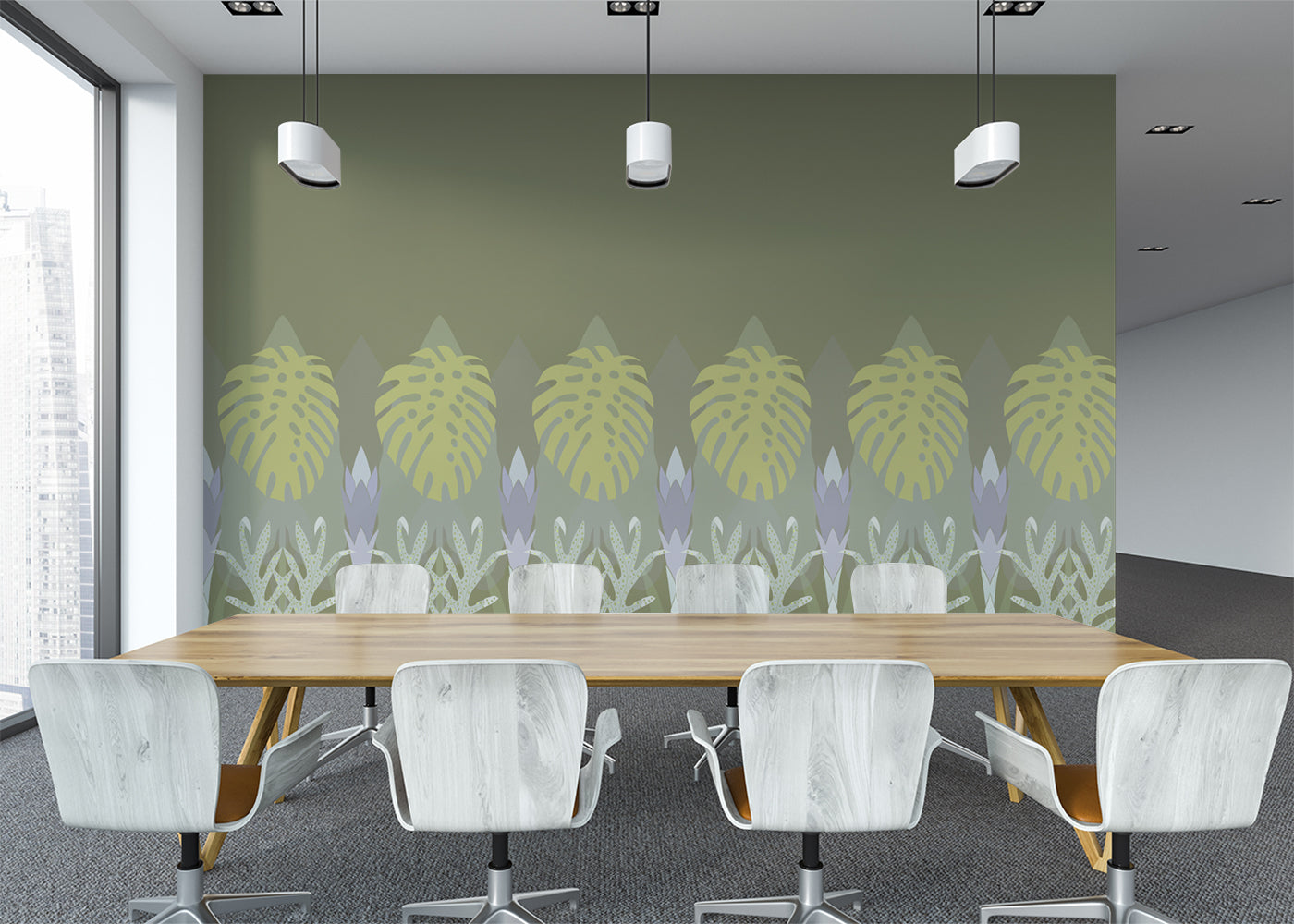 Tropical Wainscot - Olive