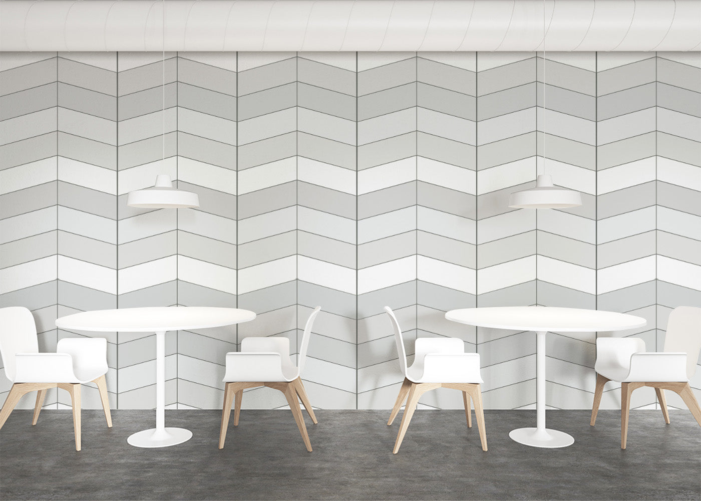 Chevron Deco - Paperwhite