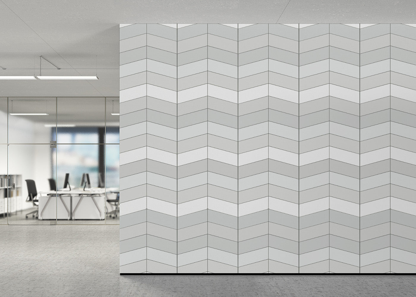 Chevron Deco - Paperwhite