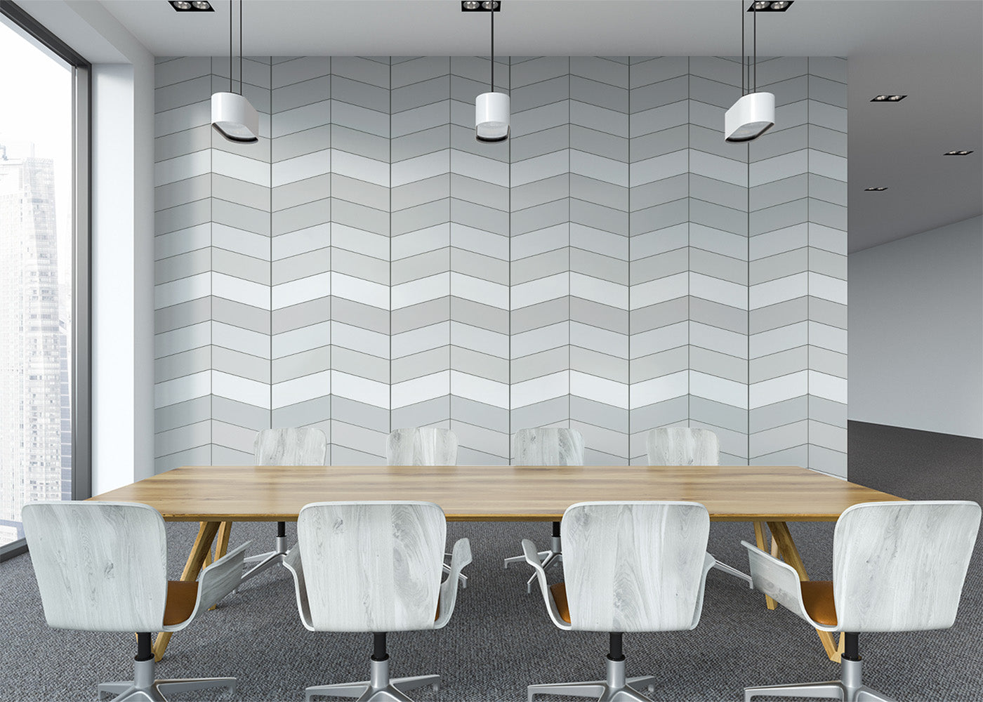 Chevron Deco - Paperwhite
