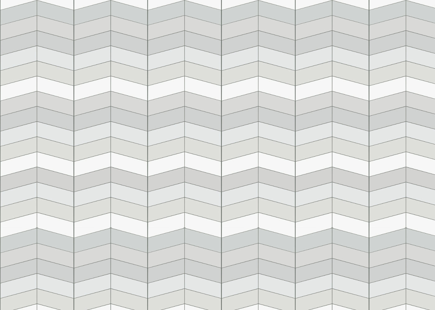 Chevron Deco - Paperwhite - Sample