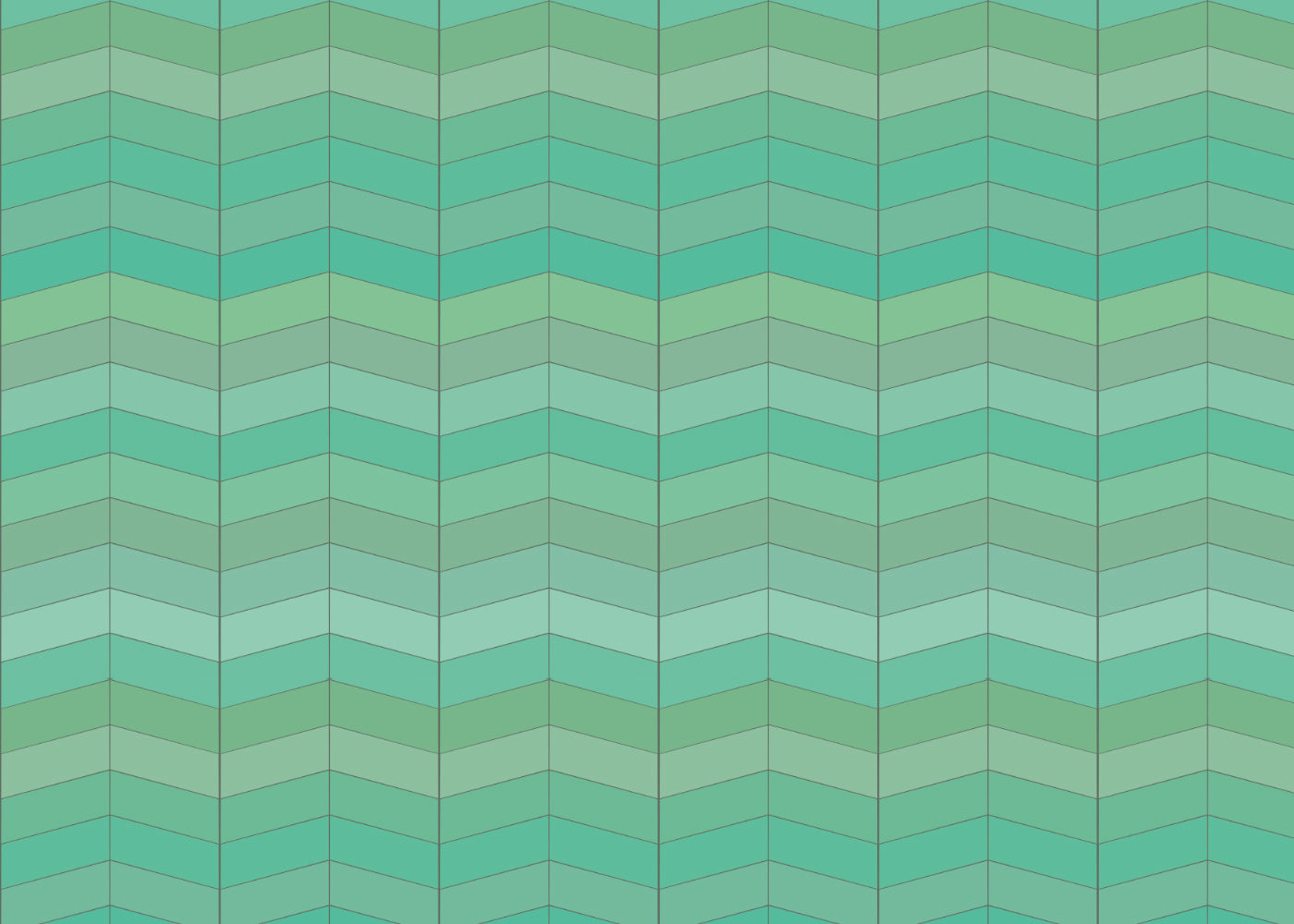 Chevron Deco - Pergola Green