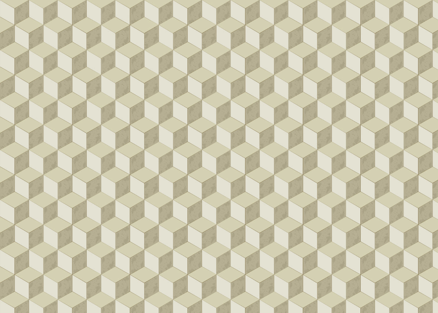 Roman Cubic - Taupe - Sample