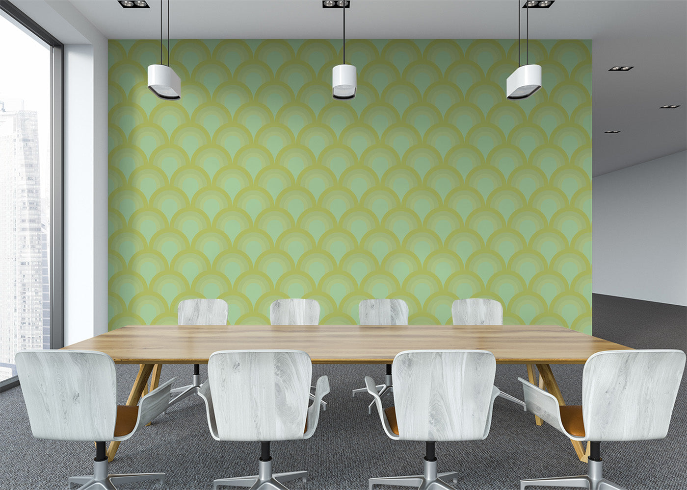 Rainbow Arch - Blue Saffron