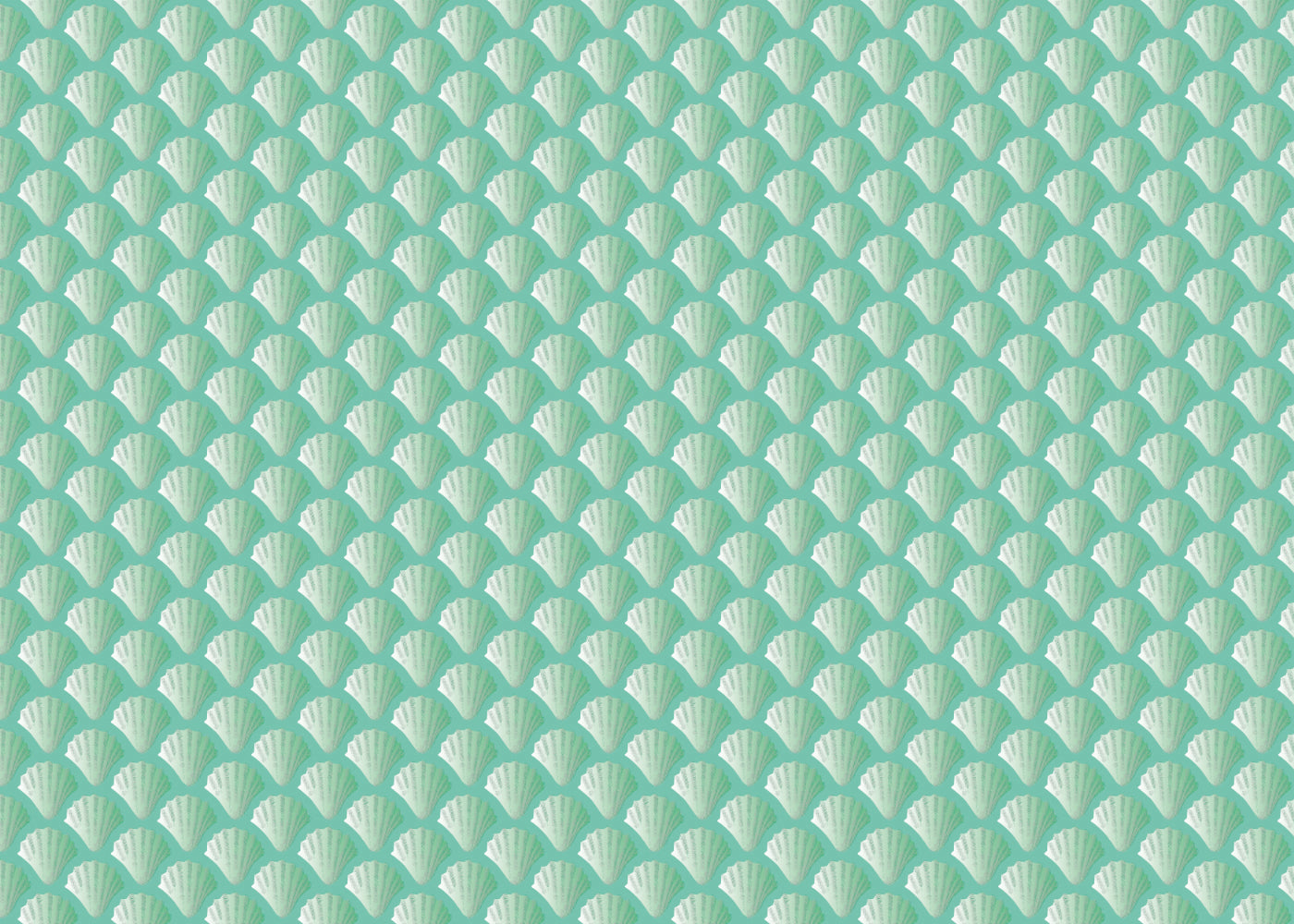 Shells - Aqua - Sample