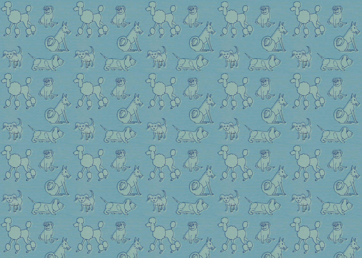 Simple Dog - Blue Heeler - Sample