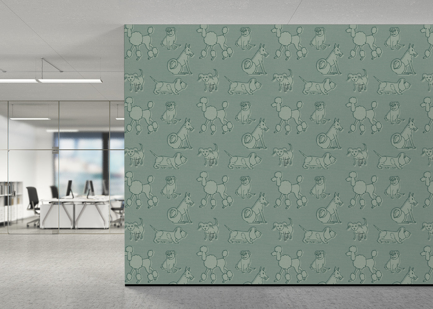 Simple Dog - Blue Merle