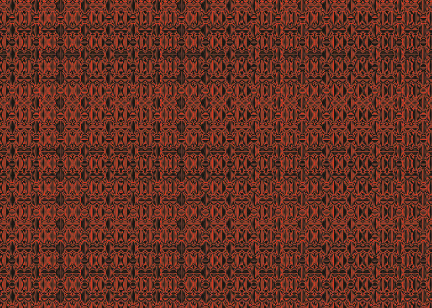 Warp and Weft - Red Noir - Sample