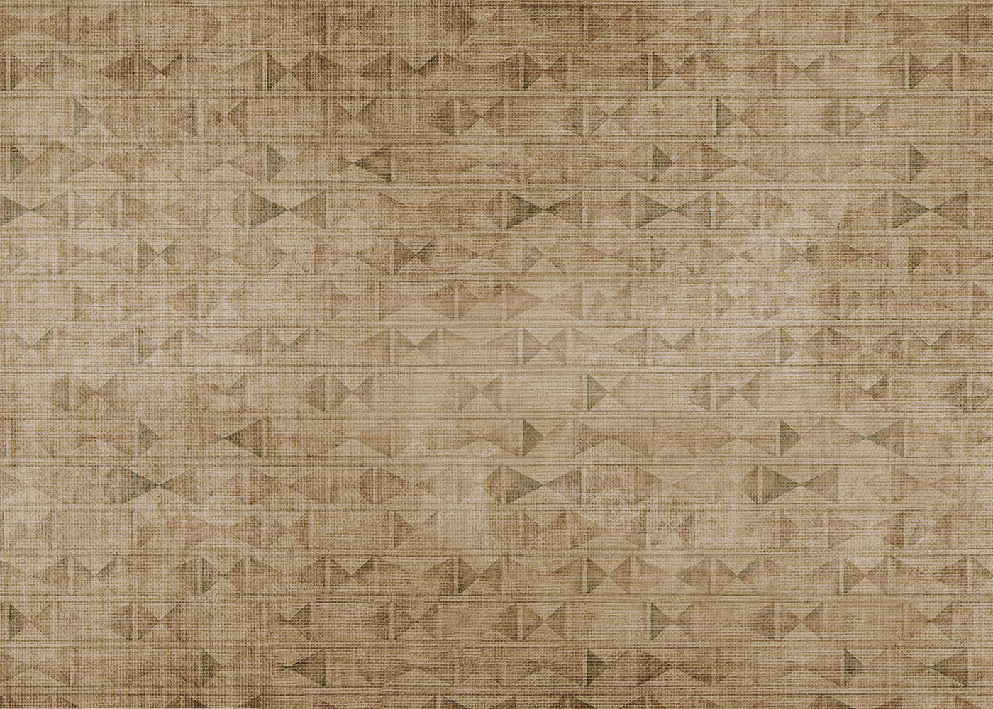 Via Roma Mural - Burnt Sienna - Sample