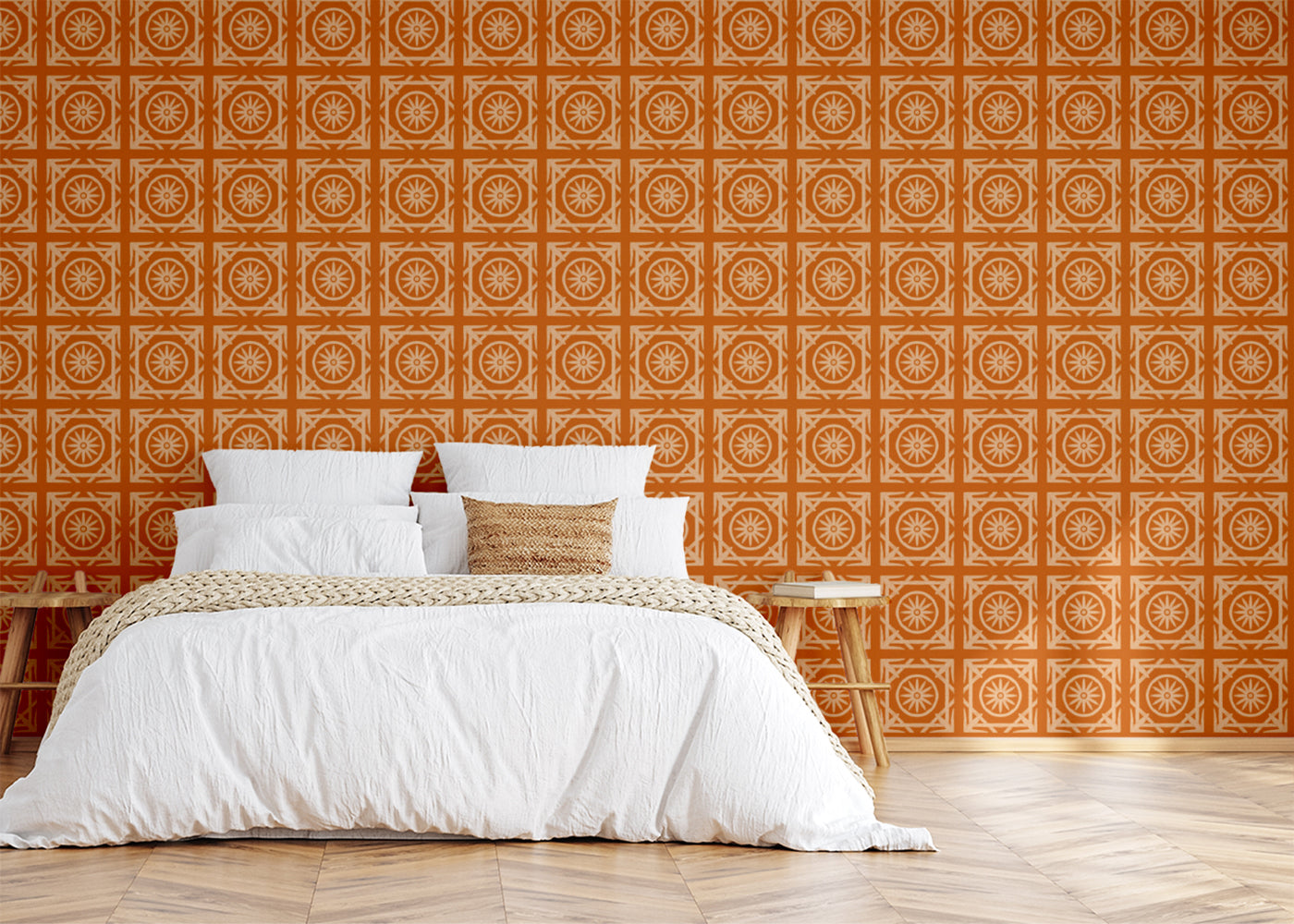 Starlight Tapestry Tiles - Orange