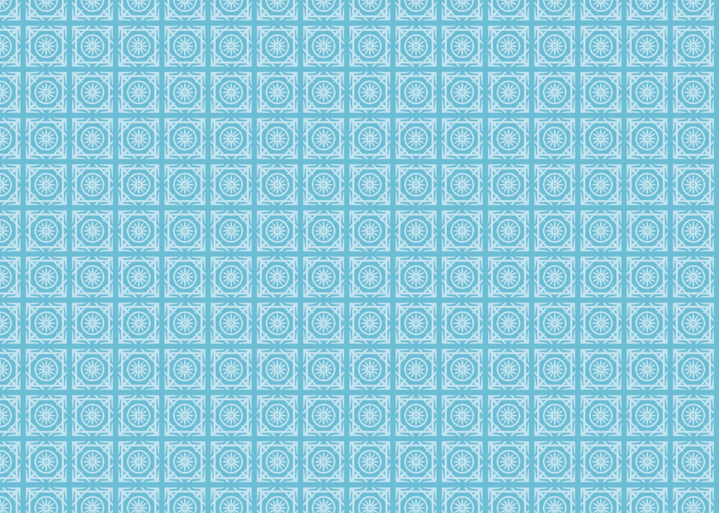 Starlight Tapestry Tiles - Turquoise - Sample