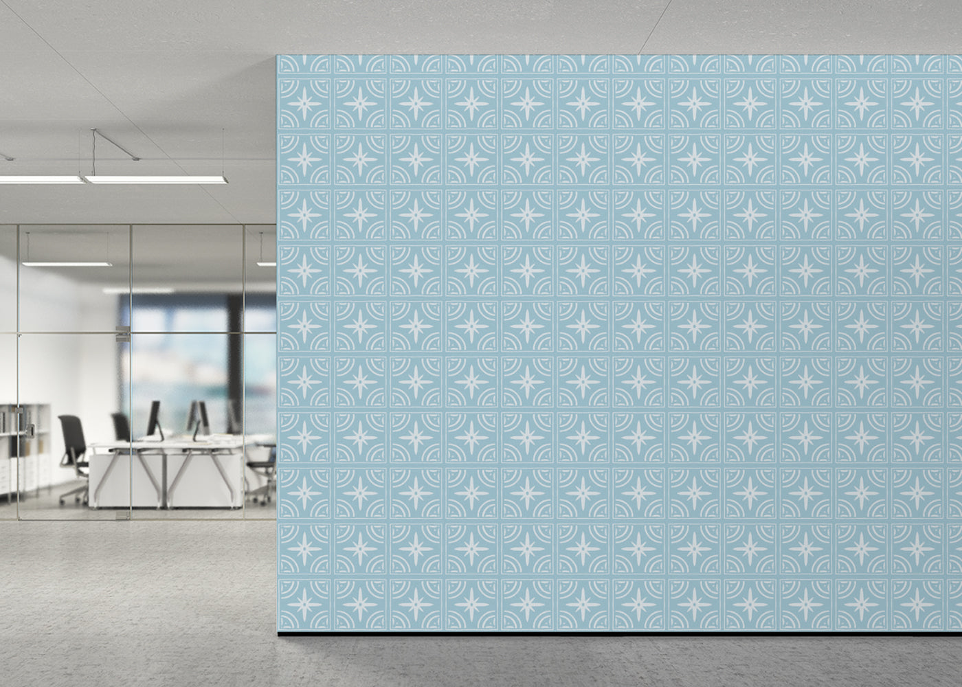Celestial Ripples Tiles - Turquoise