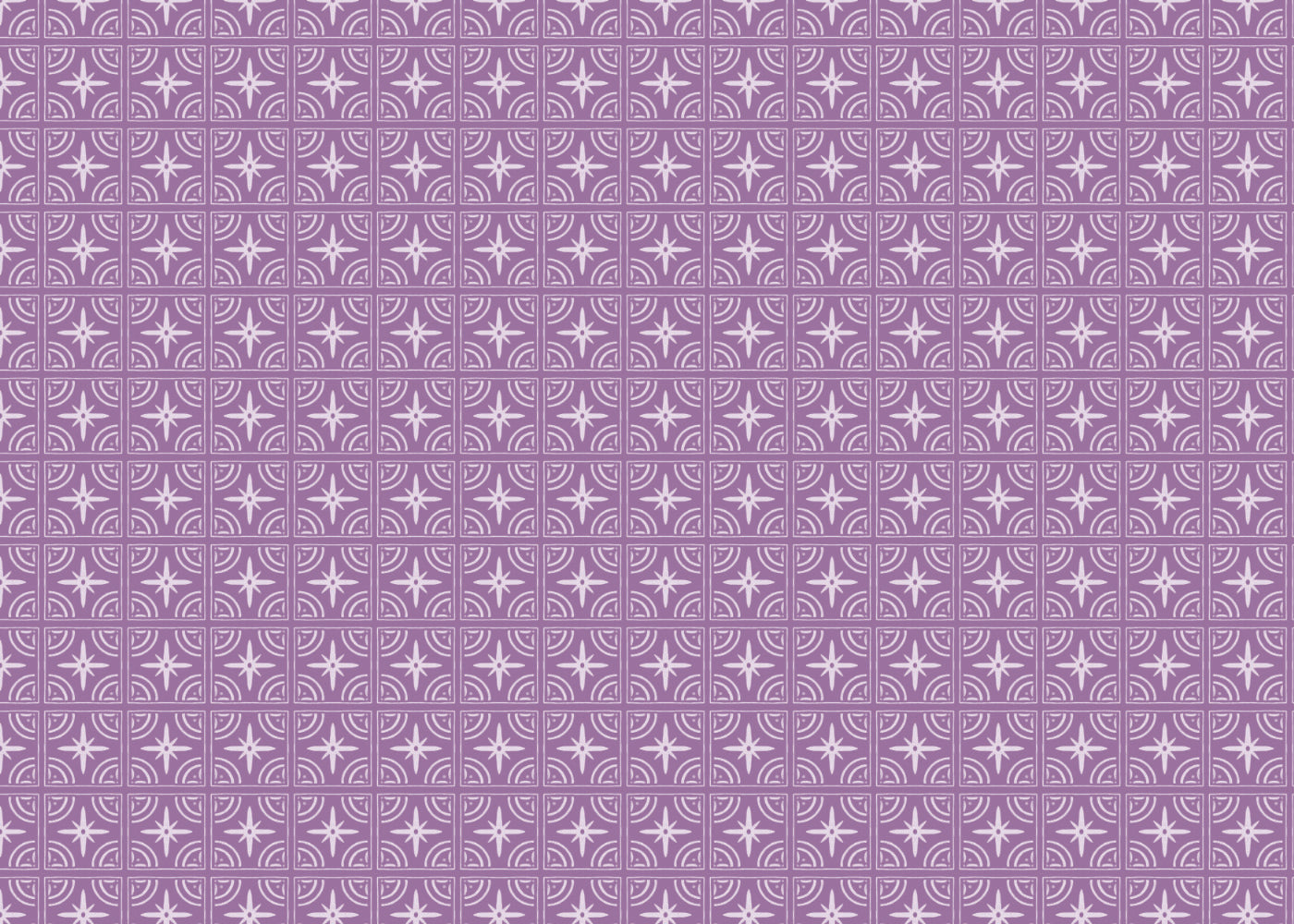 Celestial Ripples Tiles - Purple - Sample