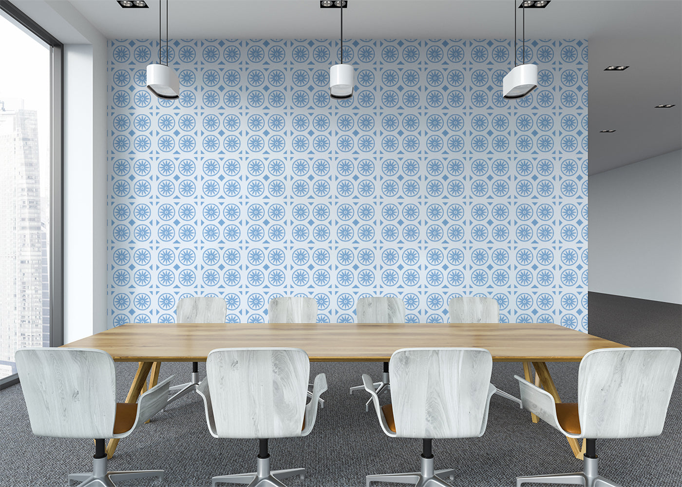 Sunwheel Majesty Tiles - Blue