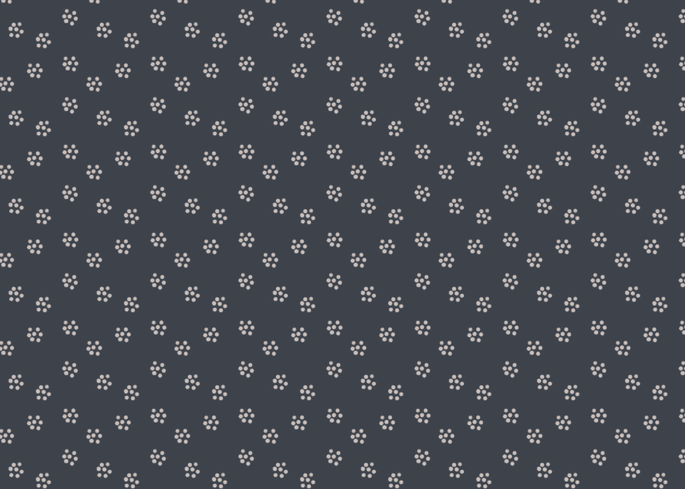 Petal Dot Sprinkle - Dark Gray - Sample