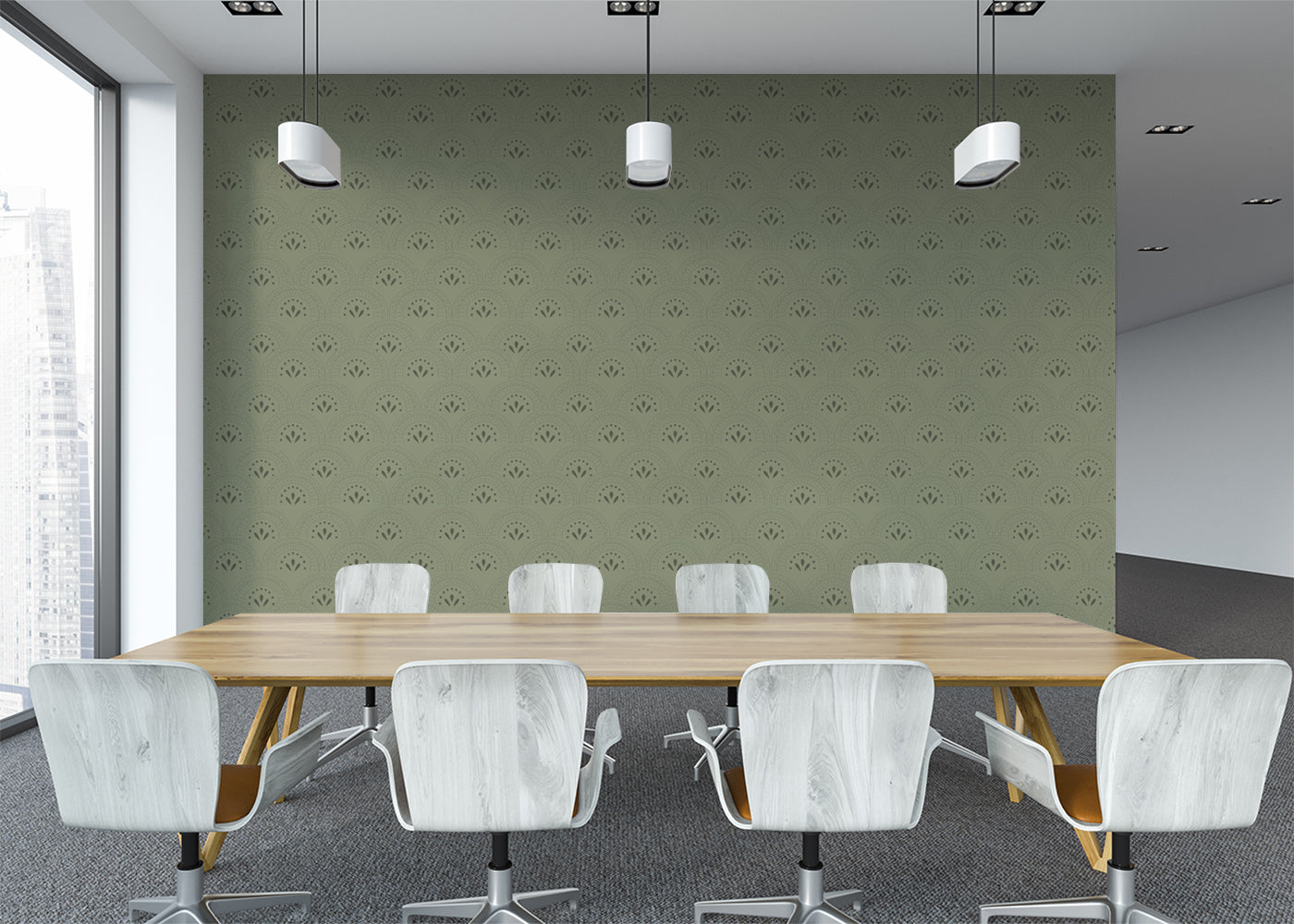 Artisanal Sunbursts - Green