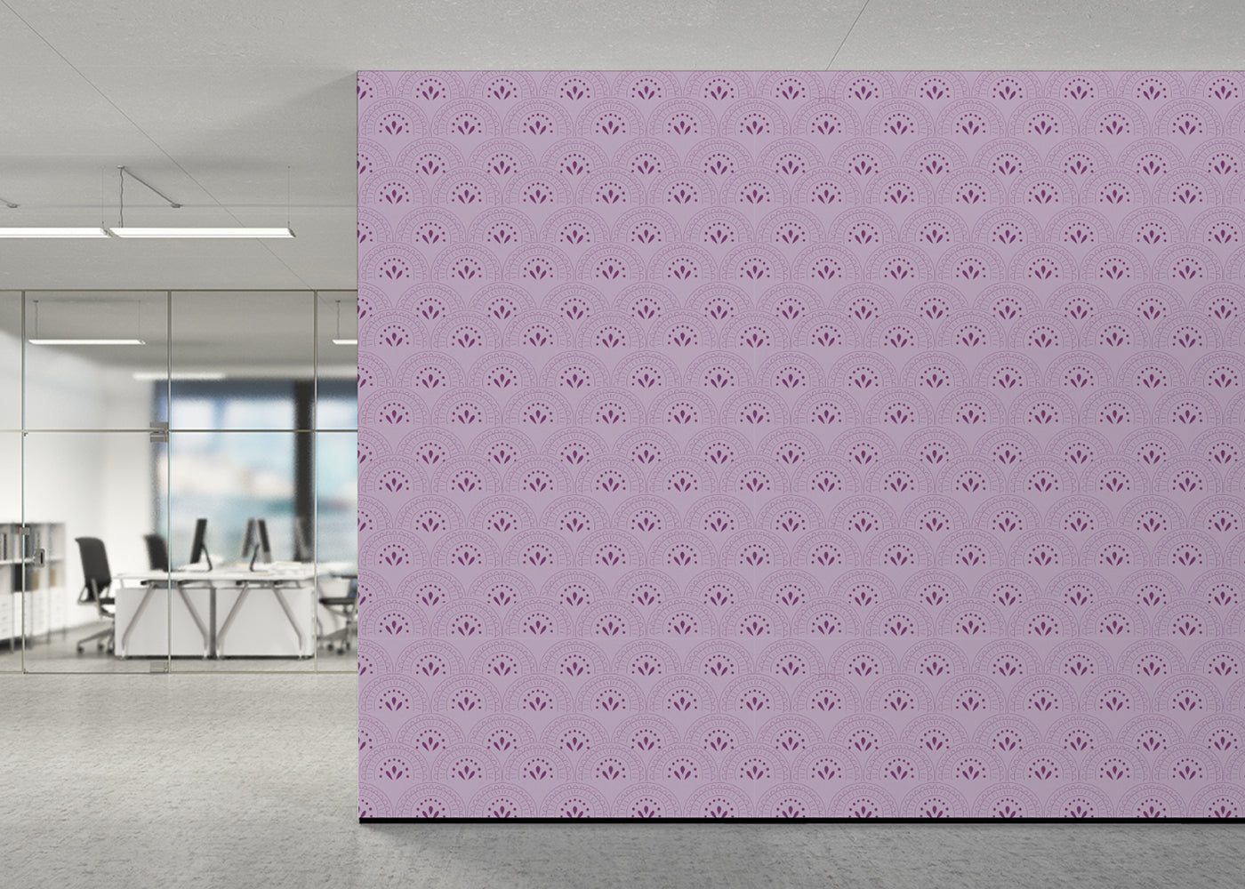 Artisanal Sunbursts - Purple