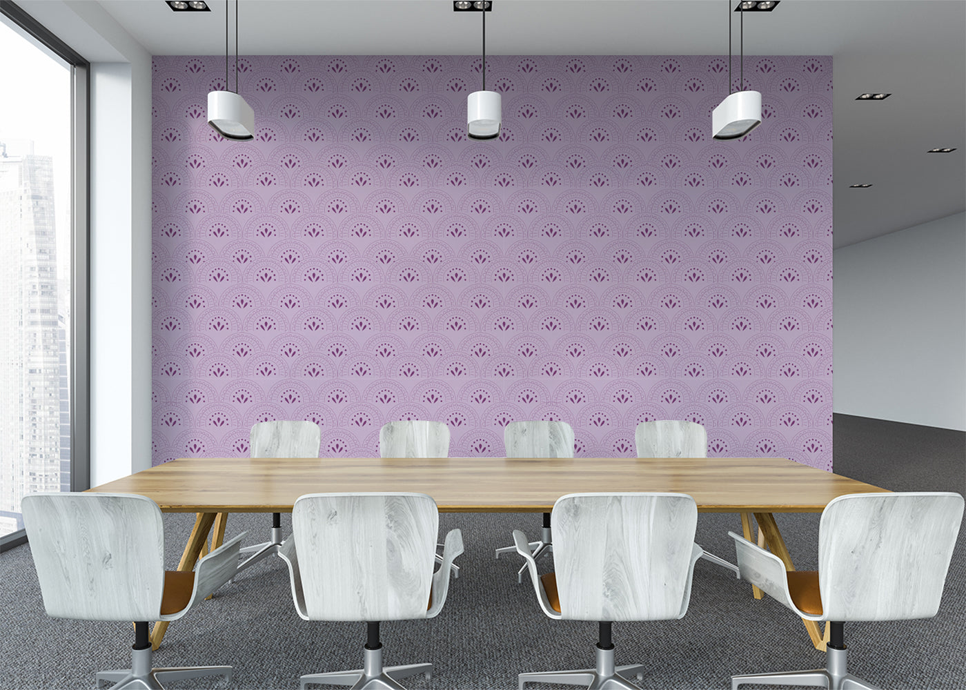 Artisanal Sunbursts - Purple