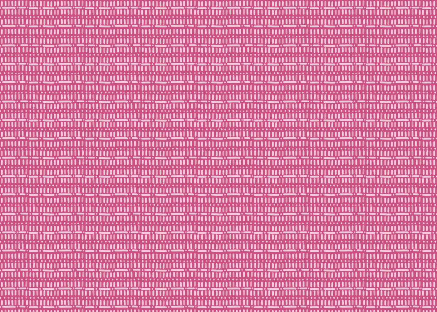 Baroque Dots and Stripes - Pink - Sample