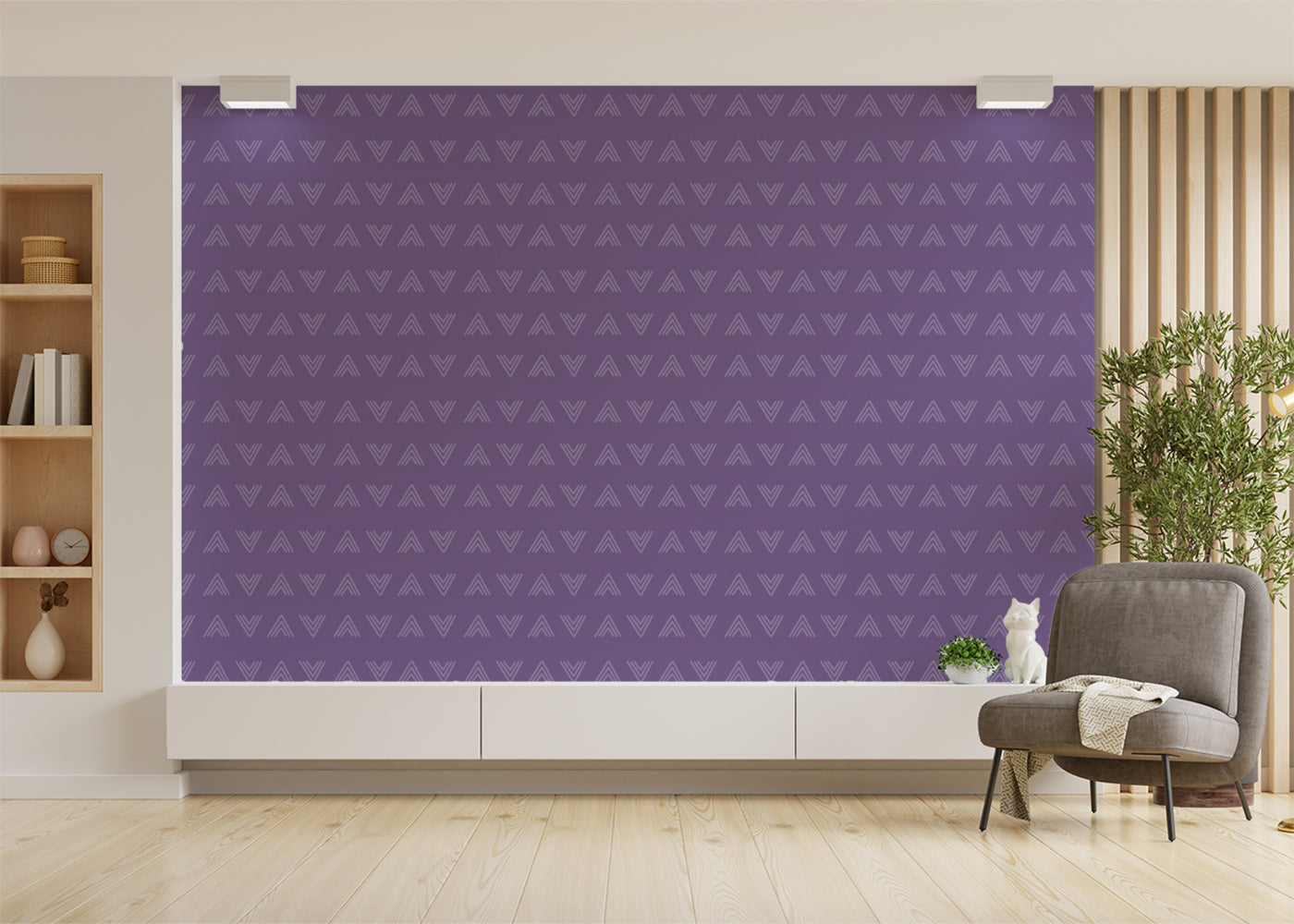 Triangular Fusion - Purple