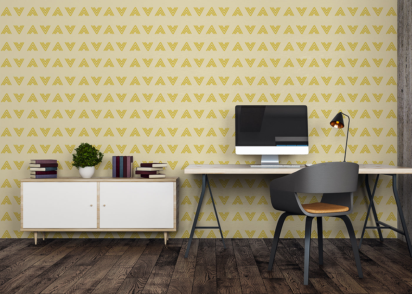 Triangular Fusion - Yellow