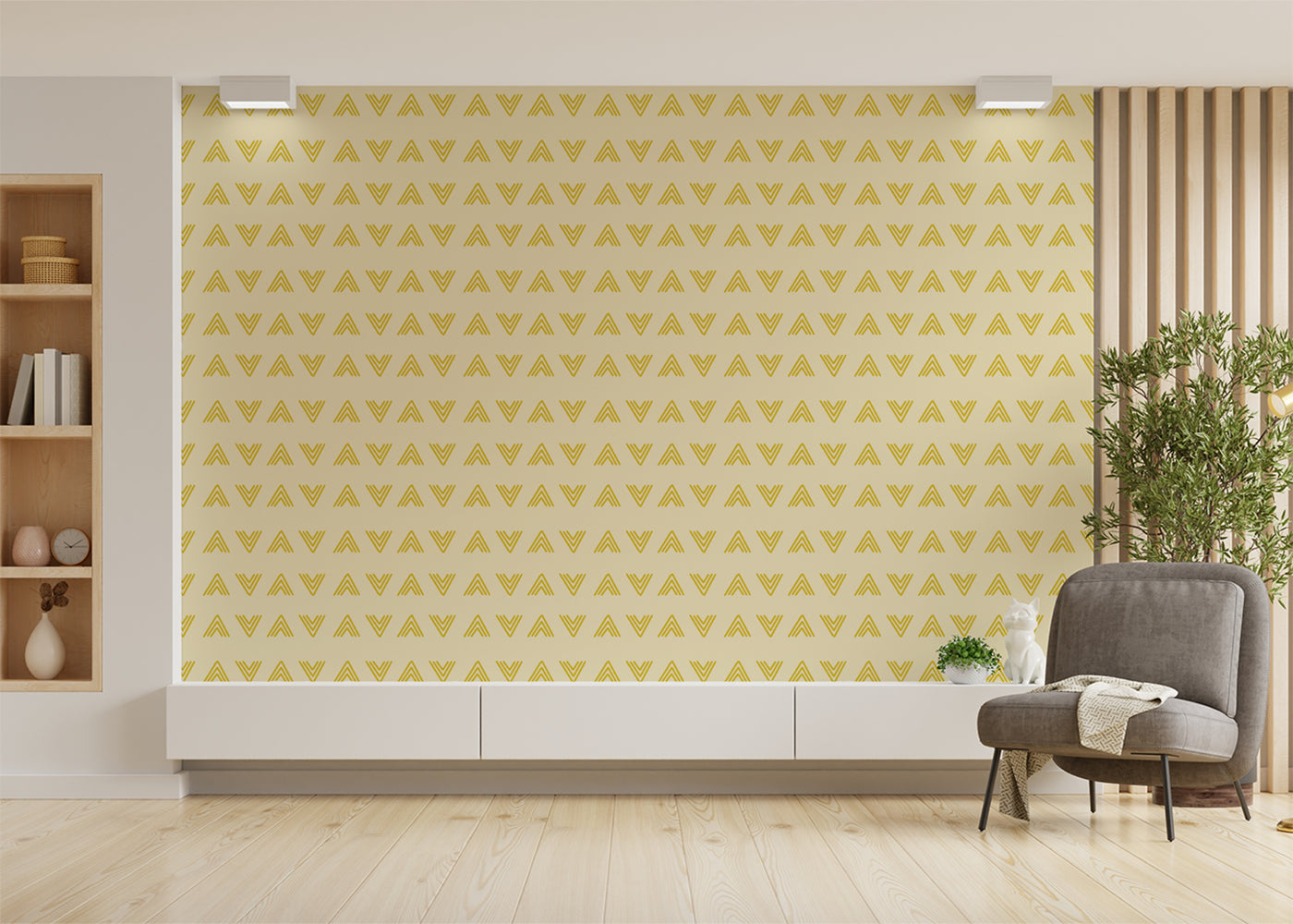 Triangular Fusion - Yellow