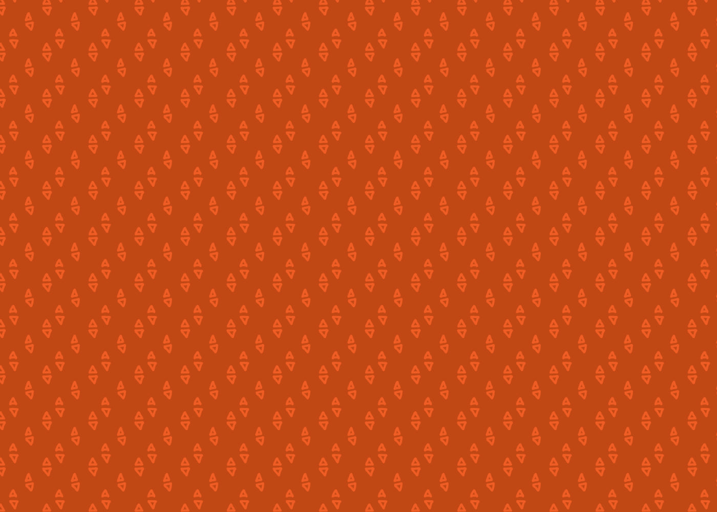 Geometric Echoes - Orange - Sample