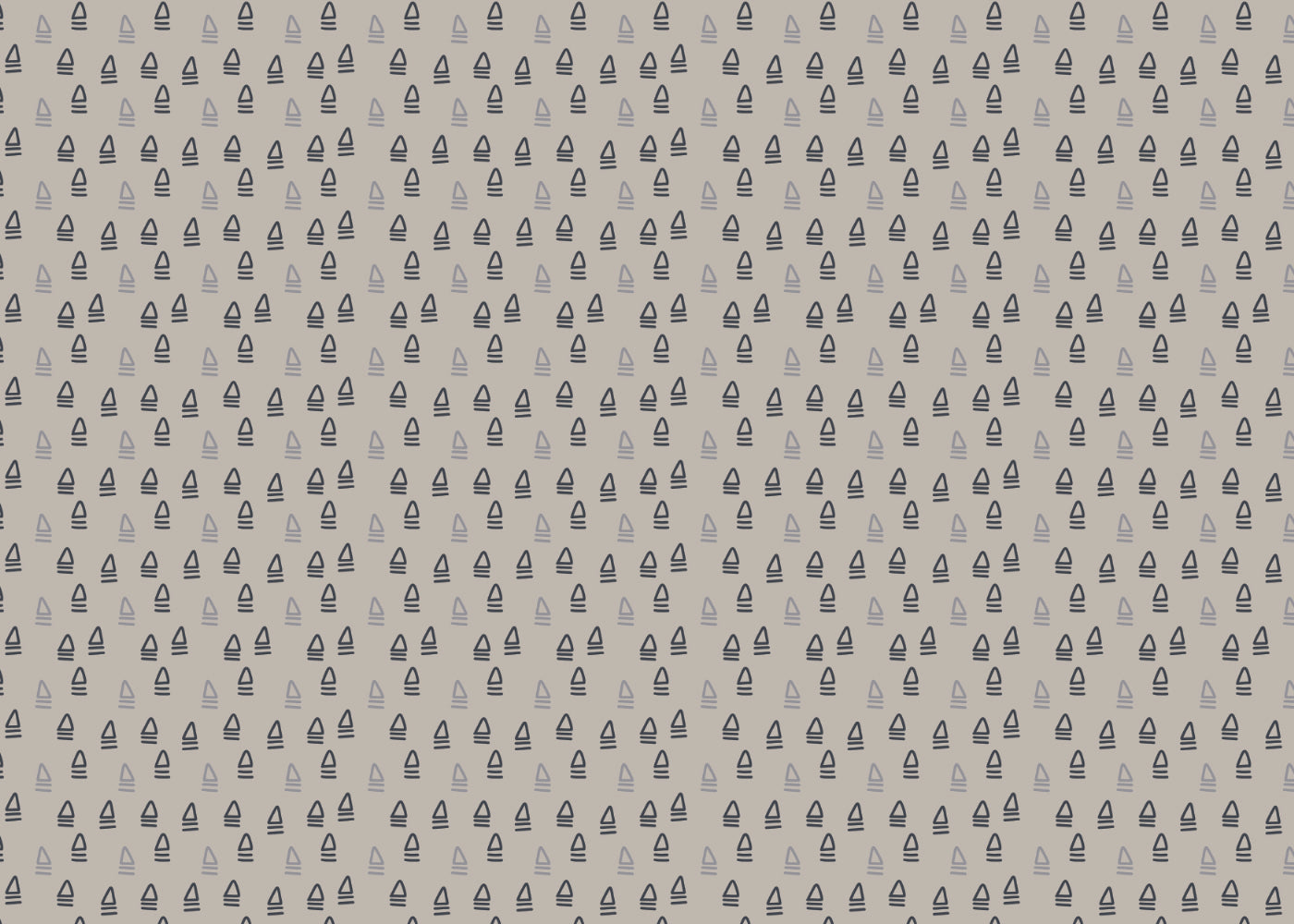 Abstract Trio - Light Gray - Sample