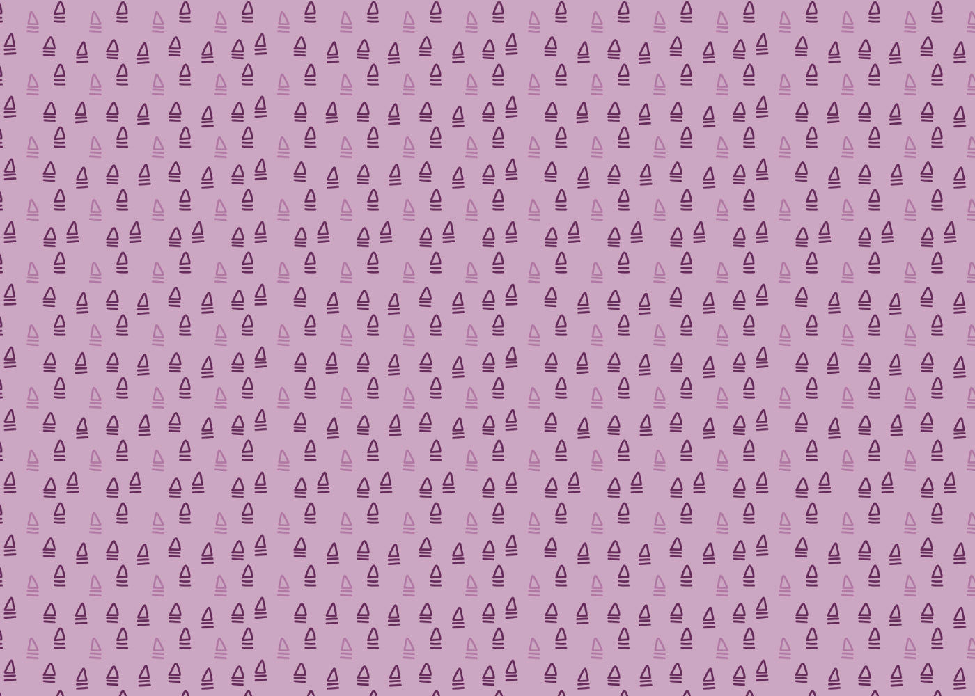 Abstract Trio - Purple - Sample