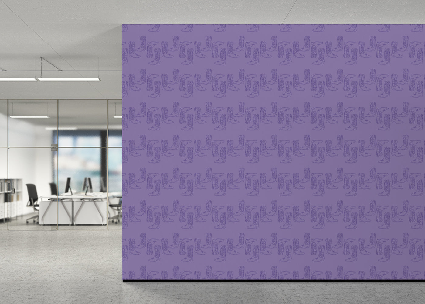 Cowboy Boots - Purple