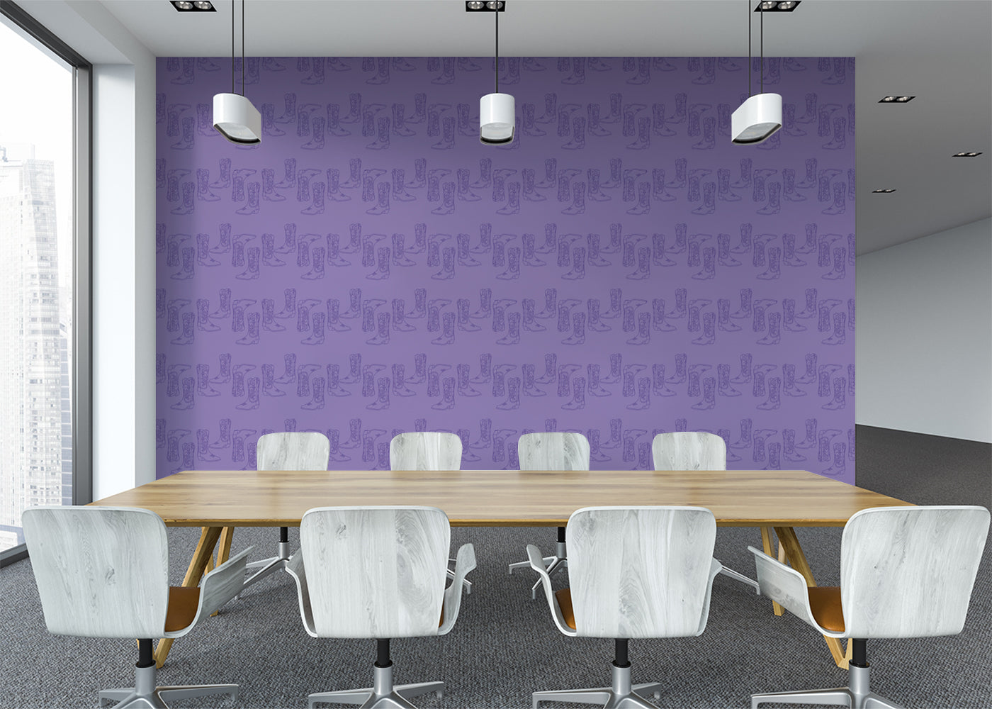 Cowboy Boots - Purple