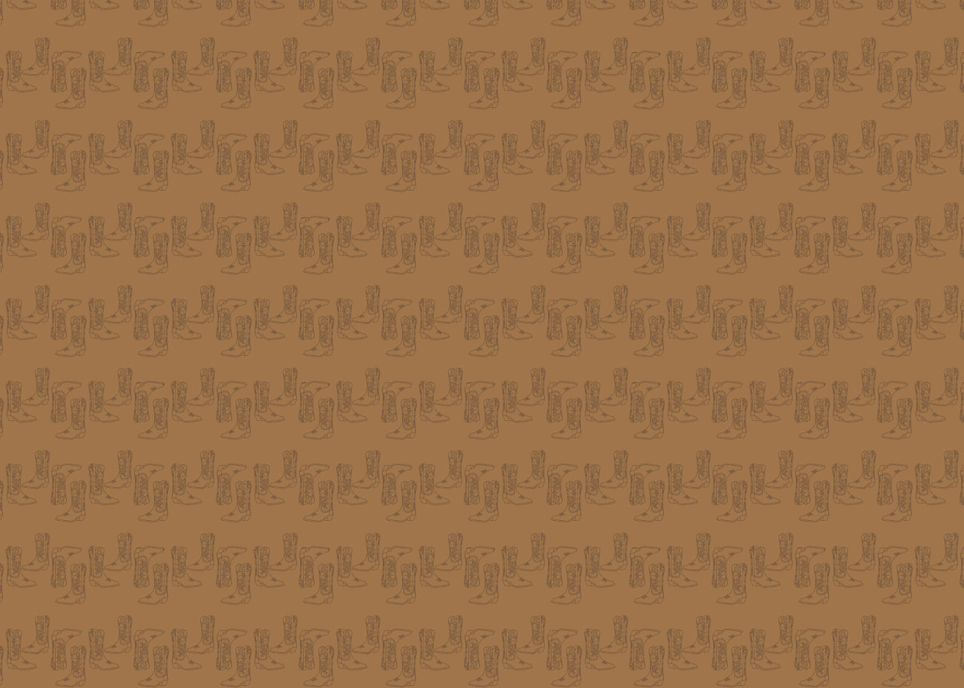 Cowboy Boots - Brown - Sample