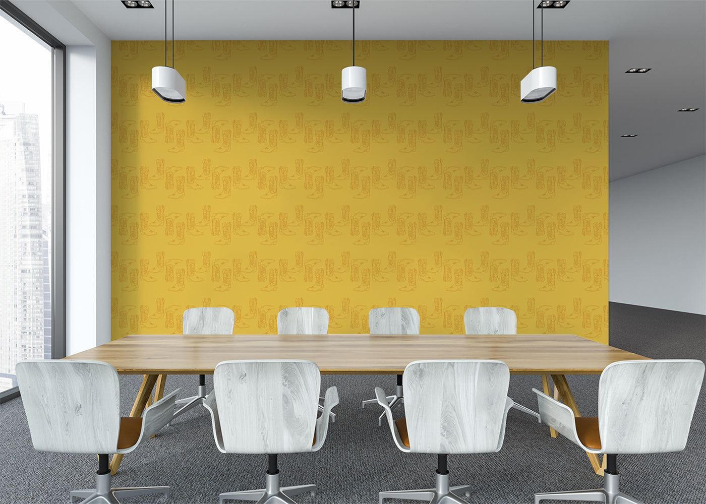 Cowboy Boots - Yellow