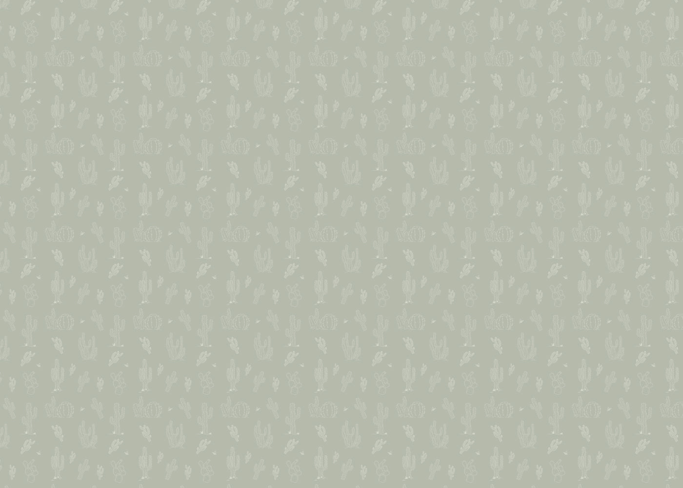 Desert Doodles - Green - Sample