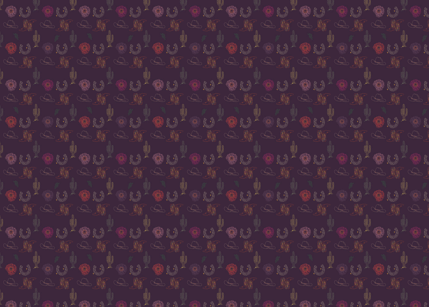 Western Wonders - Multicolor - Sample