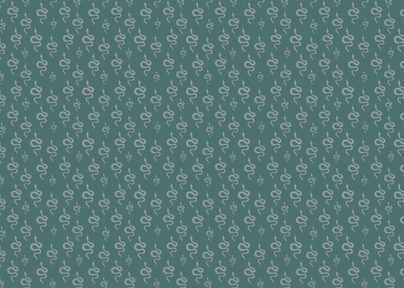 Serpentine Streams - Blue Green - Sample