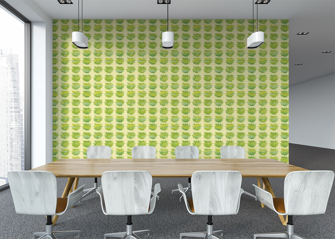 Succulent Symphony - Yellow Green