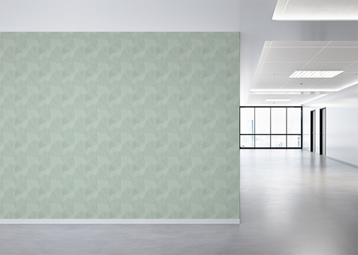 Scattered Leaves - Celadon