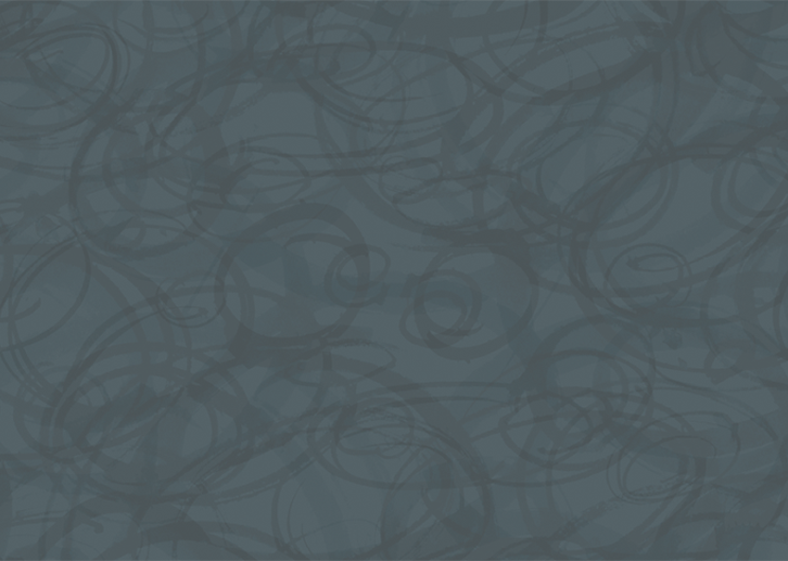 Sumi-e Circles Mural - Night Blue - Sample