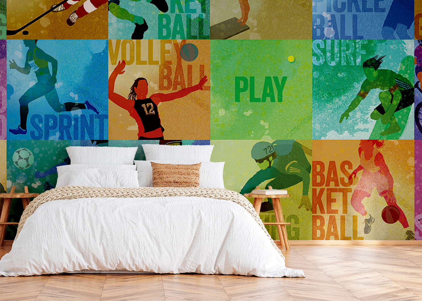 Sports Mural - PLAY