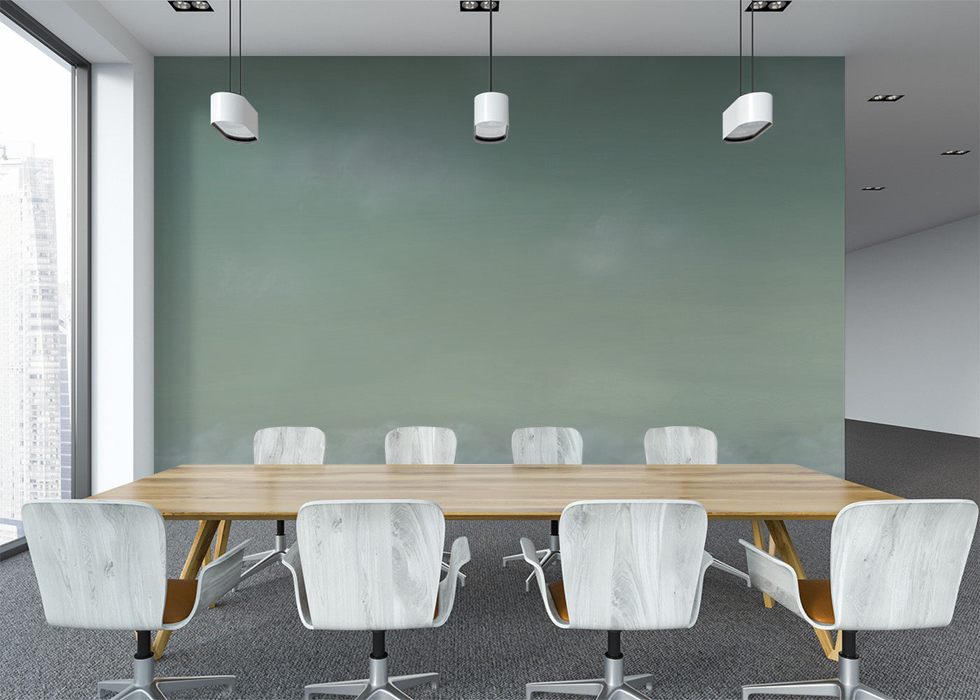 Sky Suite Mural - Pale Wash