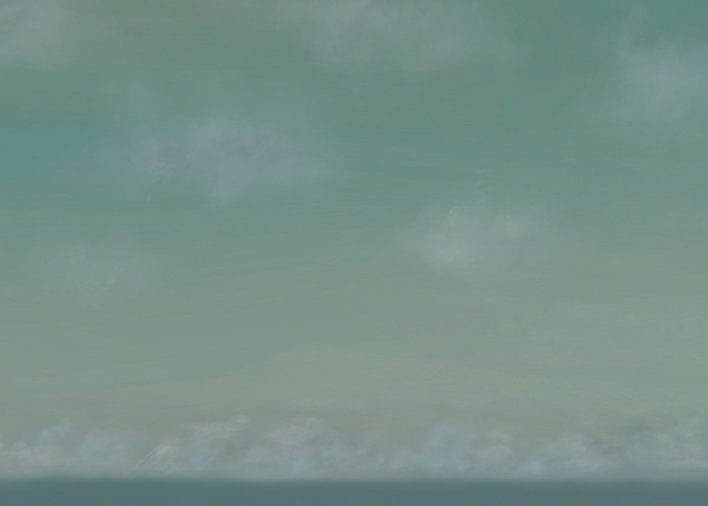 Sky Suite Mural - Pale Wash - Sample