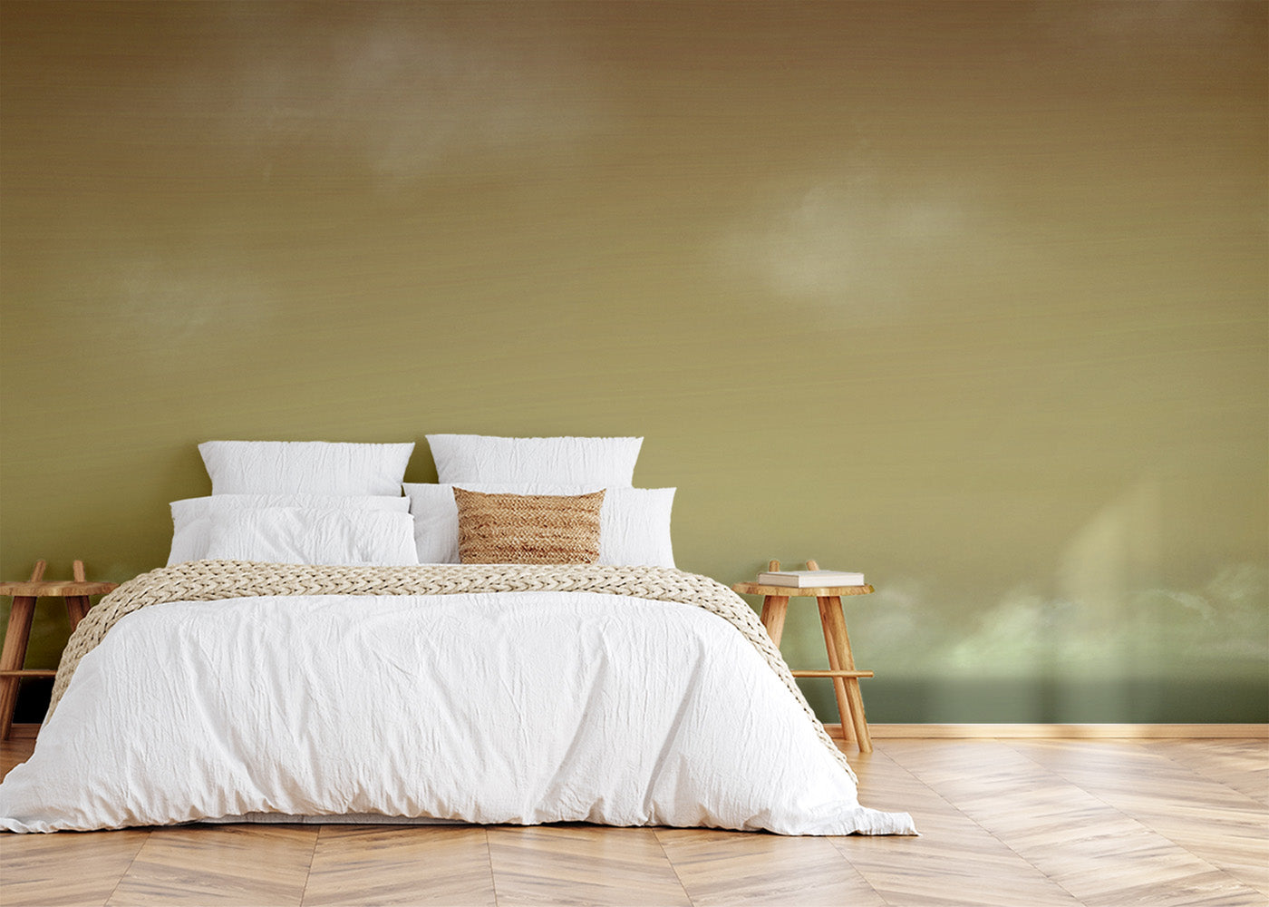 Sky Suite Mural - Amber Sky