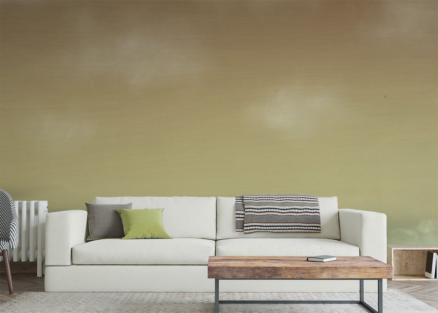 Sky Suite Mural - Amber Sky