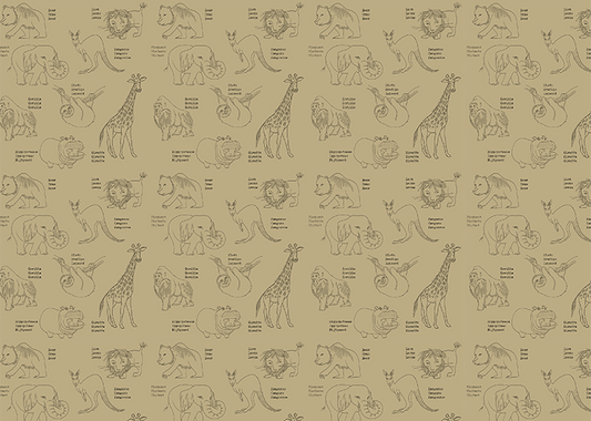 Animalia - Craft Paper